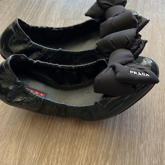 Prada Ballet Flats Bow 🎀 - Picture 4 of 7